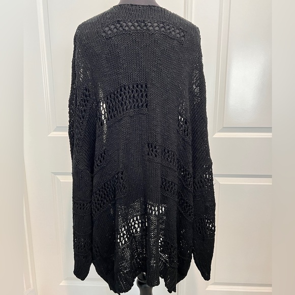 NWOT Open Weave Cardigan Plus Size 2X - Picture 2 of 3